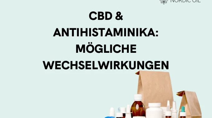 CBD und Antihistaminika (z. B. Claritin)