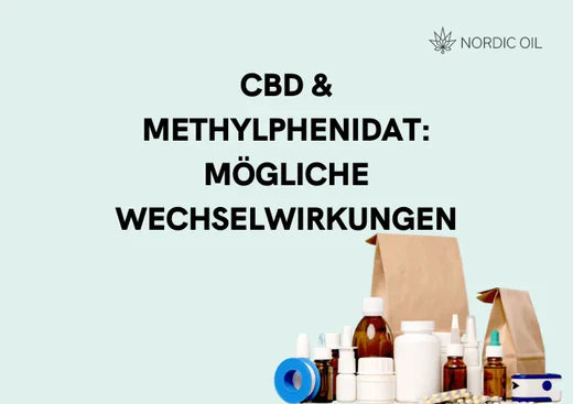 CBD und Methylphenidat (Ritalin, Concerta)