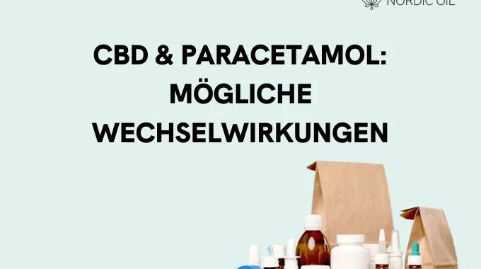 CBD und Paracetamol (z. B. Tylenol, ben-u-ron)