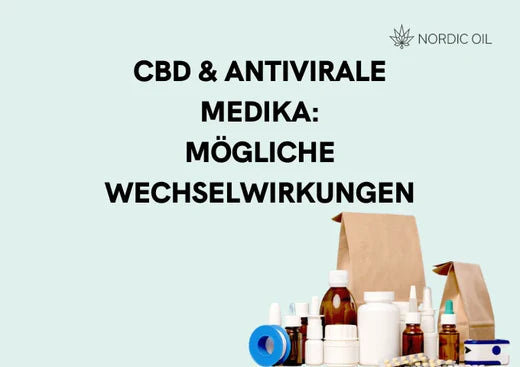 CBD und antivirale Medikamente (z. B. Tamiflu, Zovirax)